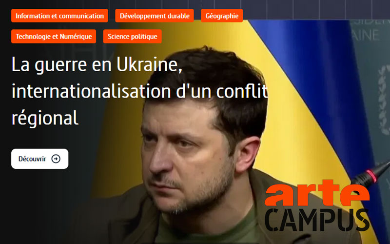La guerre en Ukraine, internationalisation d'un conflit régional - ARTE